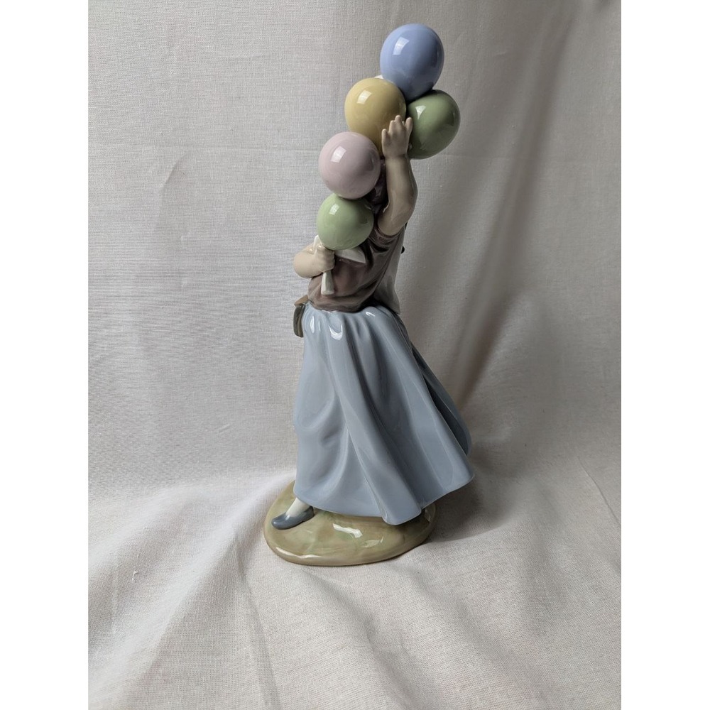 LLADRO #5141 "Ballons for Sale" Porcelain Figurine, Retired 1996 Collectible Vtg - Picture 2 of 5